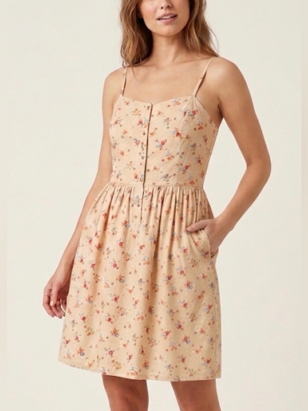 Comme Toi Floral Dress, Size L